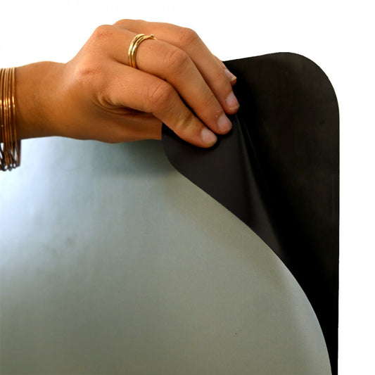 Magnetic adhesive board rectangular-colored green M