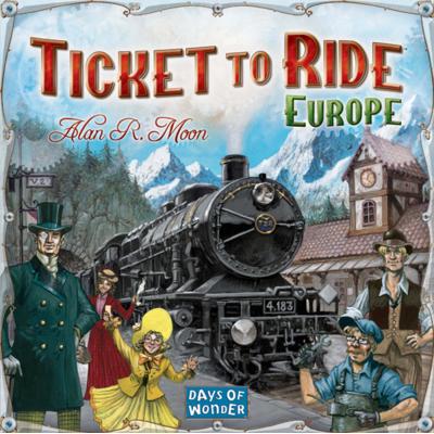 Ticket to ride Europe tabletop 8+