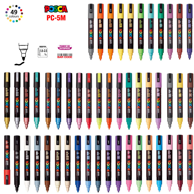 Posca μαρκαδόροι νερού