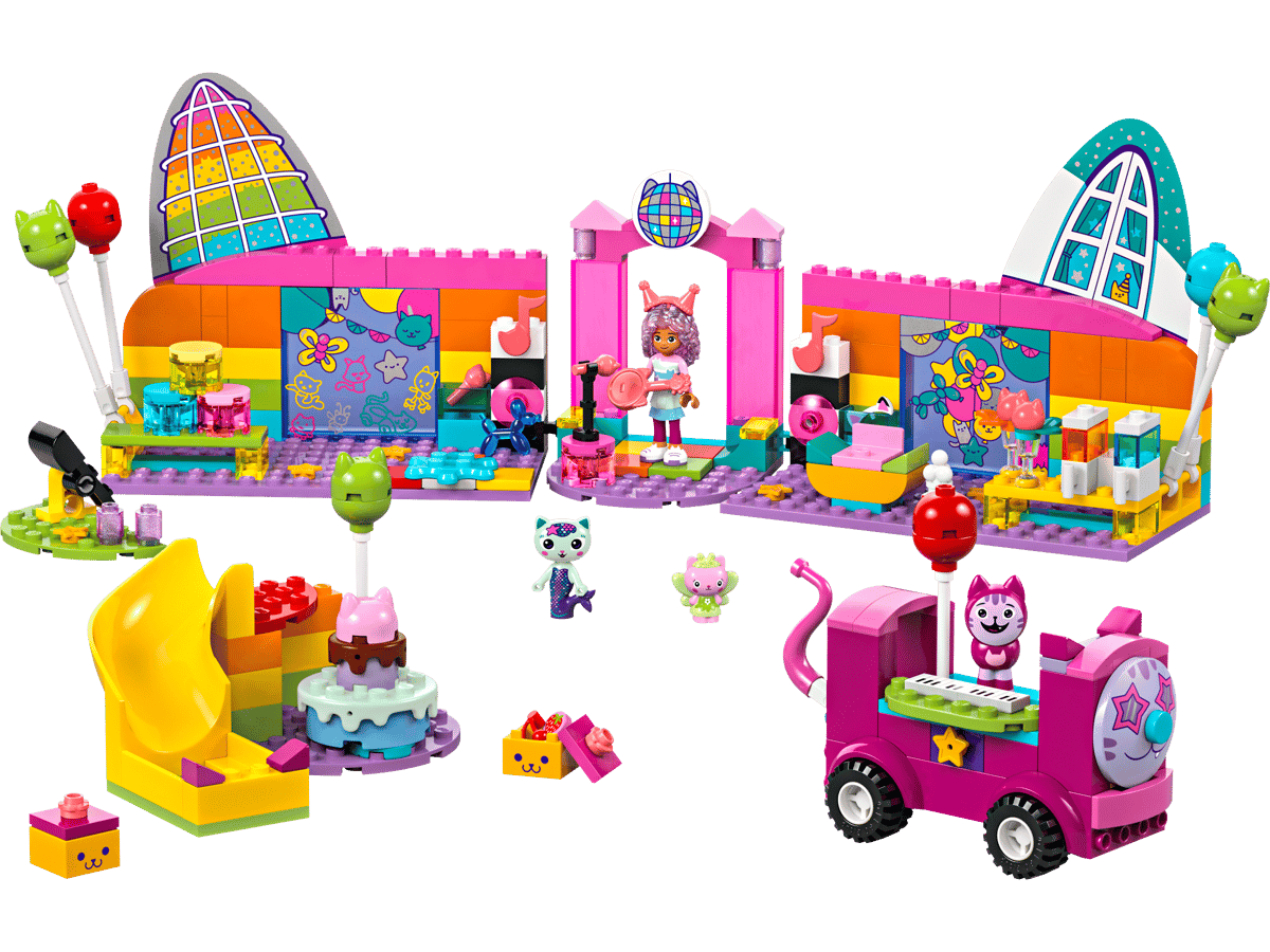 Lego Gabby's Dollhouse-Gabby's party room-10797