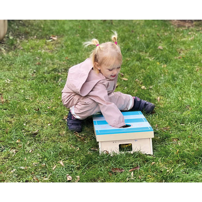 Cornhole und Sling Puck Spiel „Active“ | Geschicklichkeitsspiel | Holz