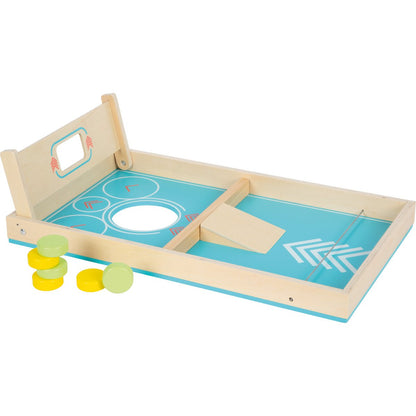 Cornhole und Sling Puck Spiel „Active“ | Geschicklichkeitsspiel | Holz