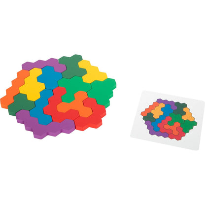 Ξύλινο παιχνίδι λογικής Hexagon