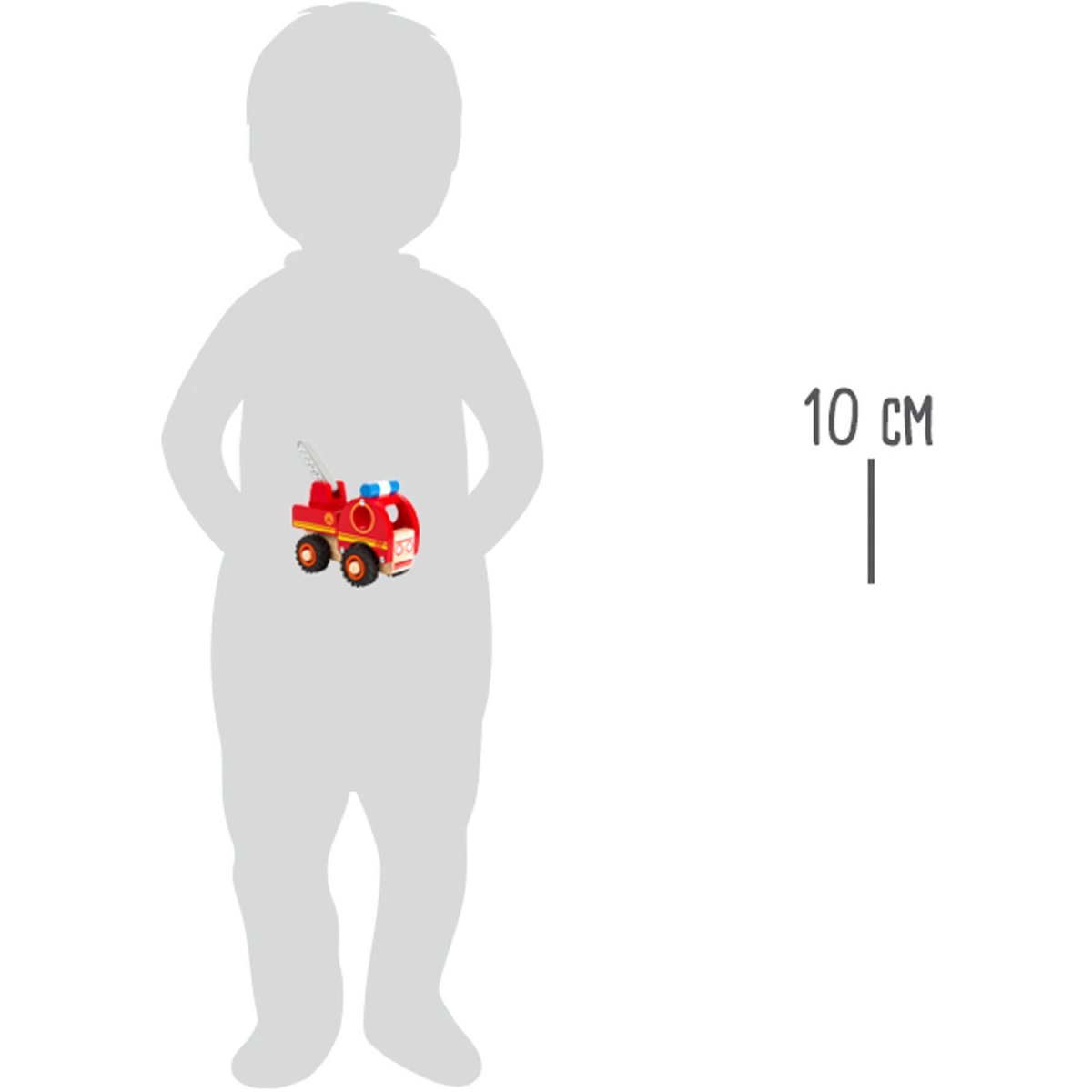 Ξύλινο πυροσβεστικό όχημα