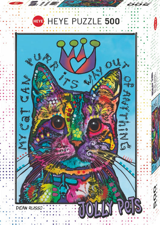 Jolly pets-Cat, παζλ 500 κομματιών