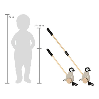 Παιχνίδι ώθησης-κύλισης με τον πιγκουίνο Σμόκι