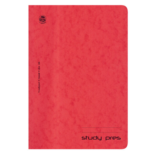 Notebook with stripes 40 sheets A4 staple Special Study series pres