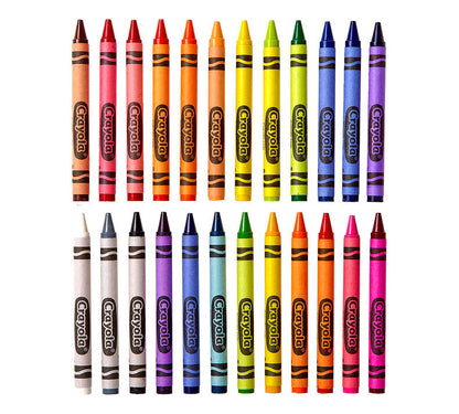 Κηρομπογιές Crayola 24 χρώματα 52-3024