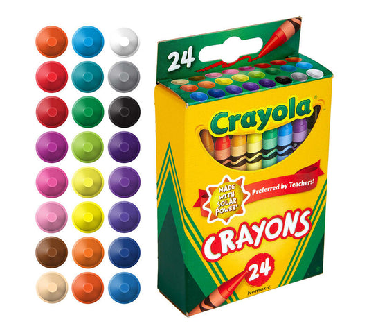 Κηρομπογιές Crayola 24 χρώματα 52-3024