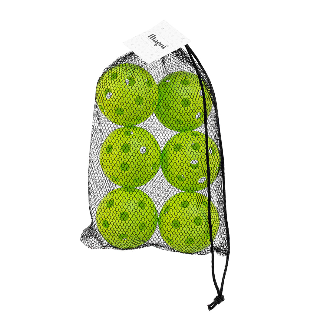 Pickleball balls, set of 6 