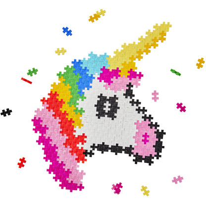 Μονόκερος-Plus-Plus τουβλάκια puzzle by number, 250 κομμάτια