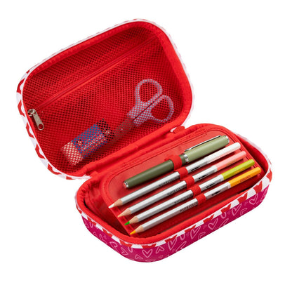 ZIPIT Wildlings Pencil Box, Pencil Case for Girls, Pink - Image 1
