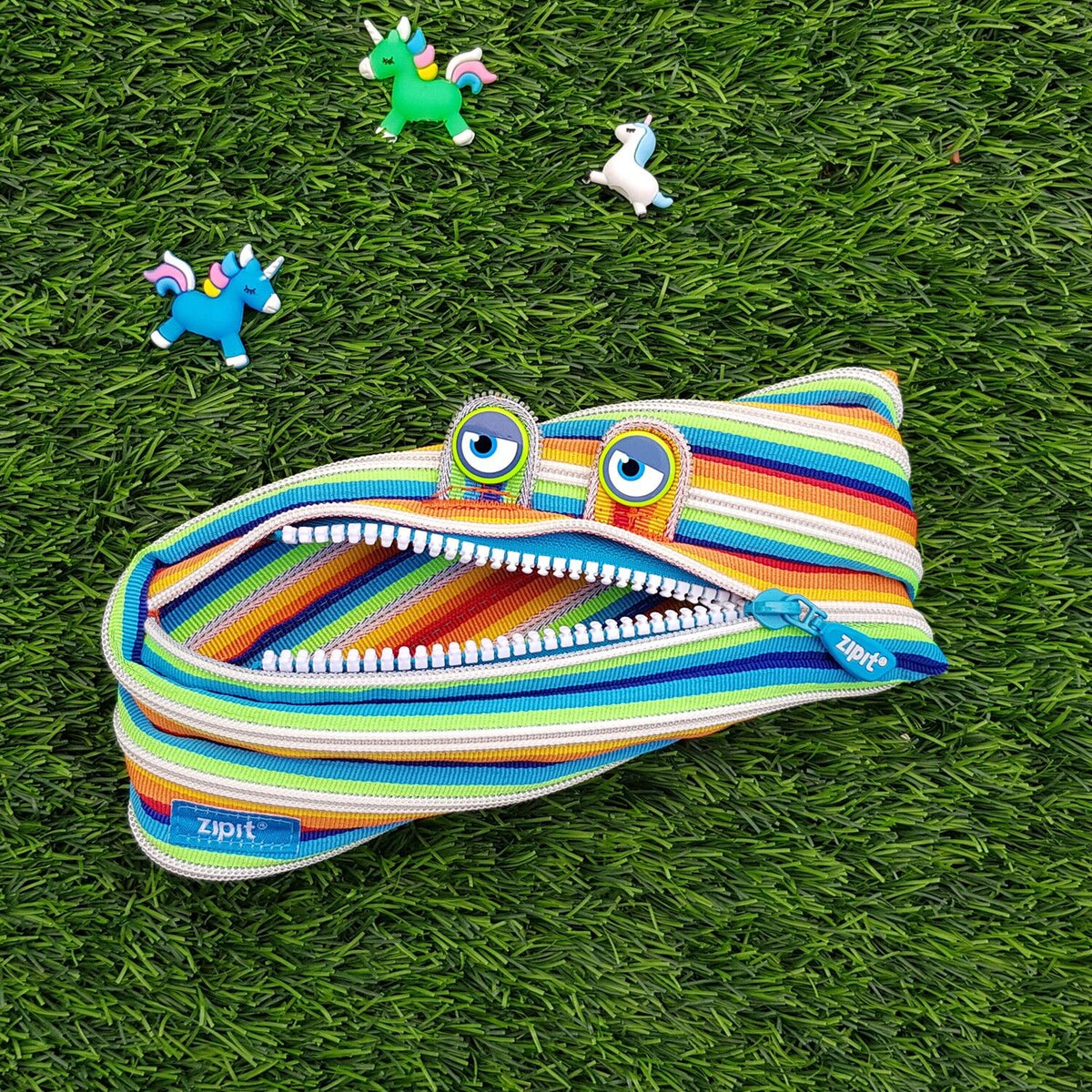 ZIPIT Special Edition Monster Pouch - Colorful Monster - Image 3