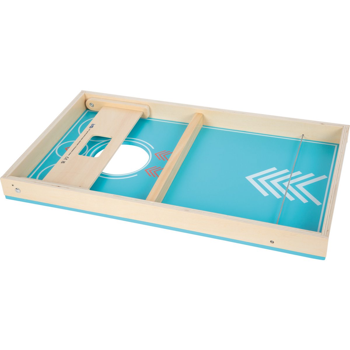 Cornhole und Sling Puck Spiel „Active“ | Geschicklichkeitsspiel | Holz