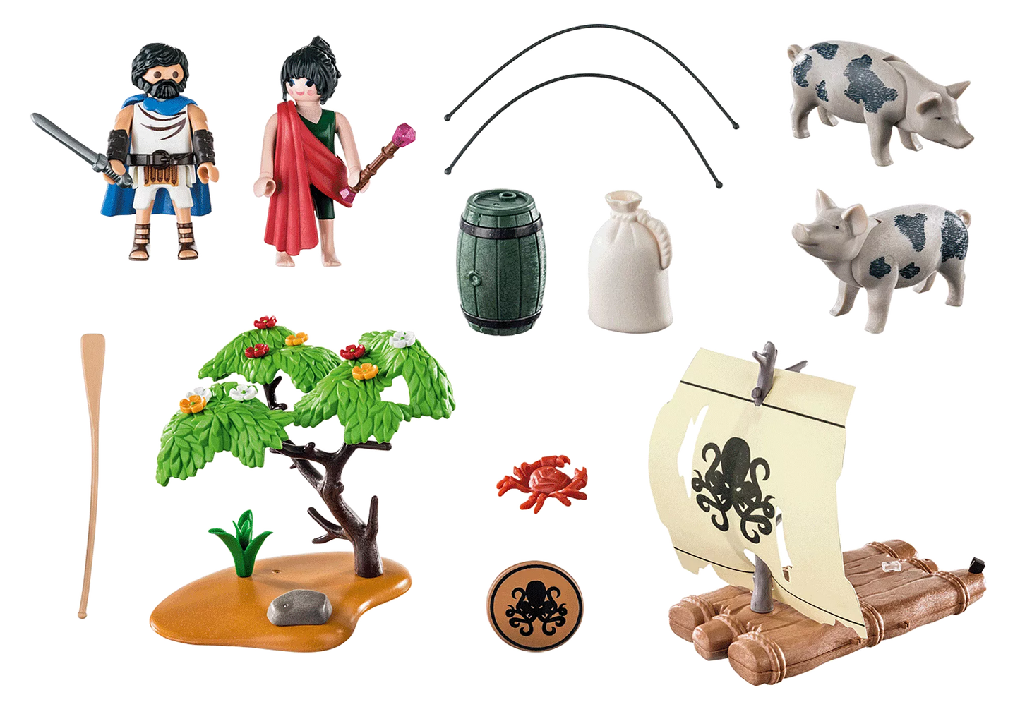 Playmobil Ο Οδυσσέας και η Κίρκη 70468