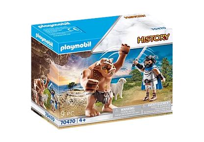 Playmobil Ο Οδυσσέας και ο Πολύφημος 70470