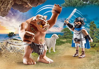 Playmobil Ο Οδυσσέας και ο Πολύφημος 70470