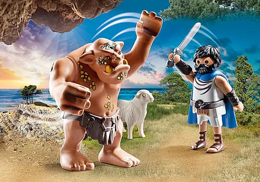 Playmobil Ο Οδυσσέας και ο Πολύφημος 70470