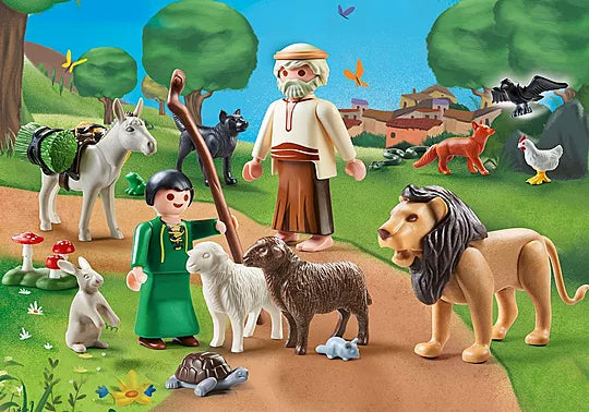 Playmobil Οι μύθοι του Αισώπου 70621 play and give