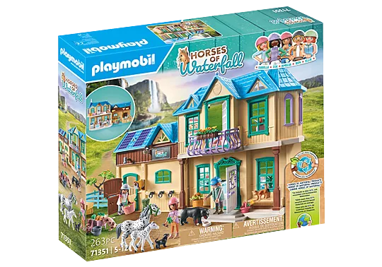 Το μεγάλο ράντσο- Playmobil Horses of Waterfall 71351
