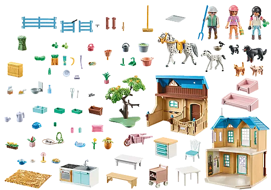 Το μεγάλο ράντσο- Playmobil Horses of Waterfall 71351