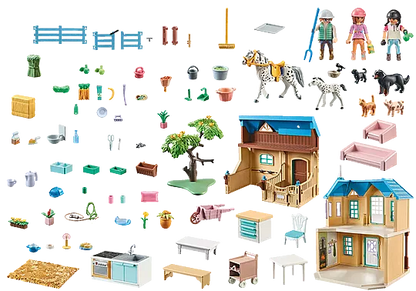 Το μεγάλο ράντσο- Playmobil Horses of Waterfall 71351