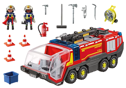 Playmobil Πυροσβεστικό όχημα με φώτα, ήχο και πυροσβεστικό κανόνι 71371