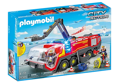 Playmobil Πυροσβεστικό όχημα με φώτα, ήχο και πυροσβεστικό κανόνι 71371