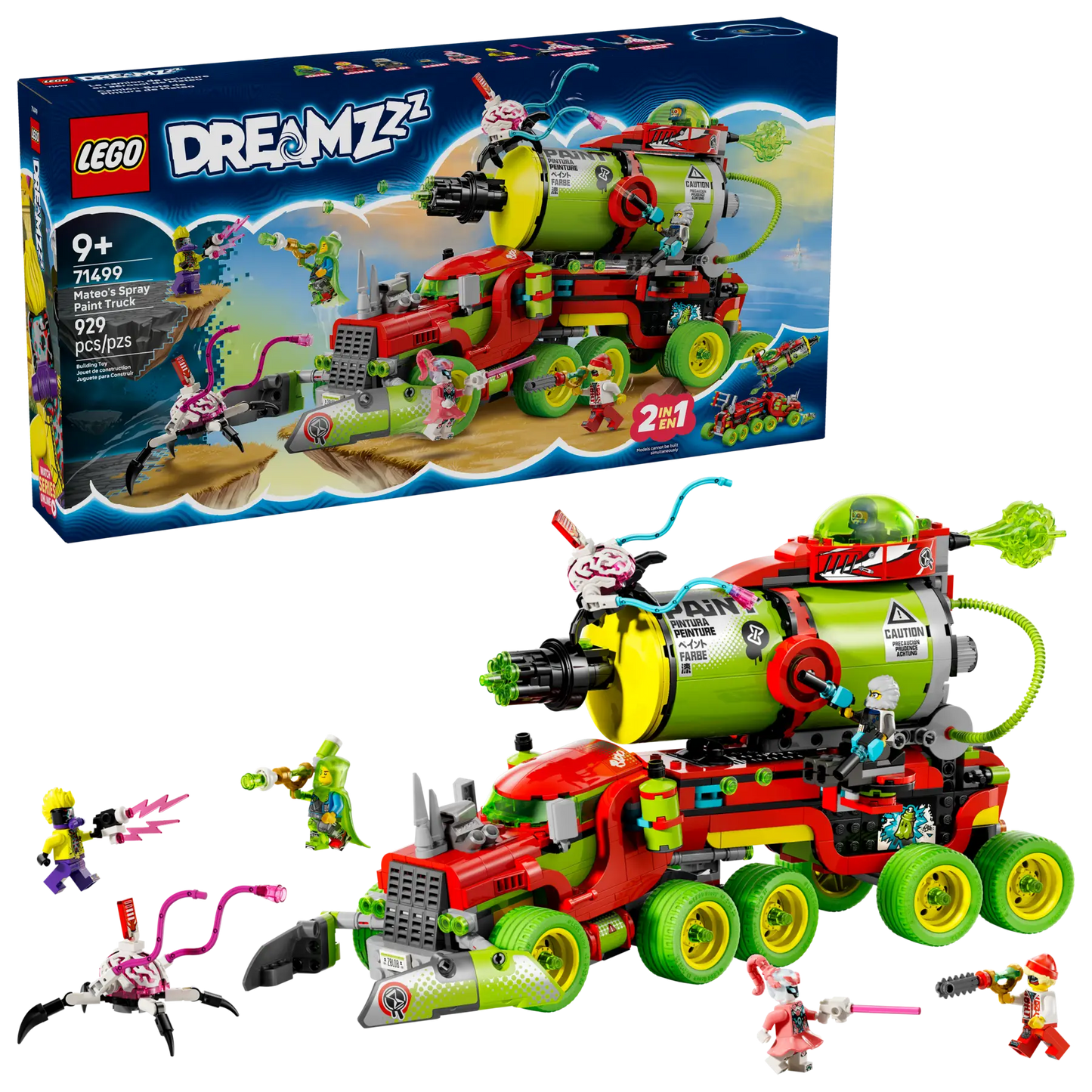 LEGO® Mateo's Spray Paint Truck 71499