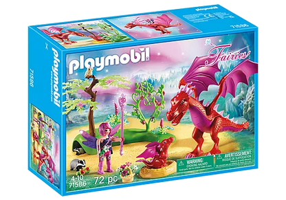 Δρακομαμά με το μικρό της Playmobil Fairies 71586