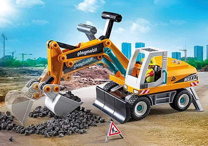 Μεγάλος εκσκαφέας κατασκευών Playmobil City Action 71749