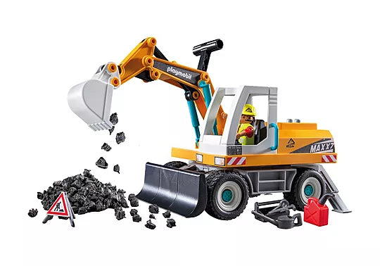 Μεγάλος εκσκαφέας κατασκευών Playmobil City Action 71749