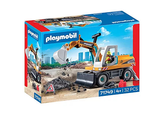 Μεγάλος εκσκαφέας κατασκευών Playmobil City Action 71749