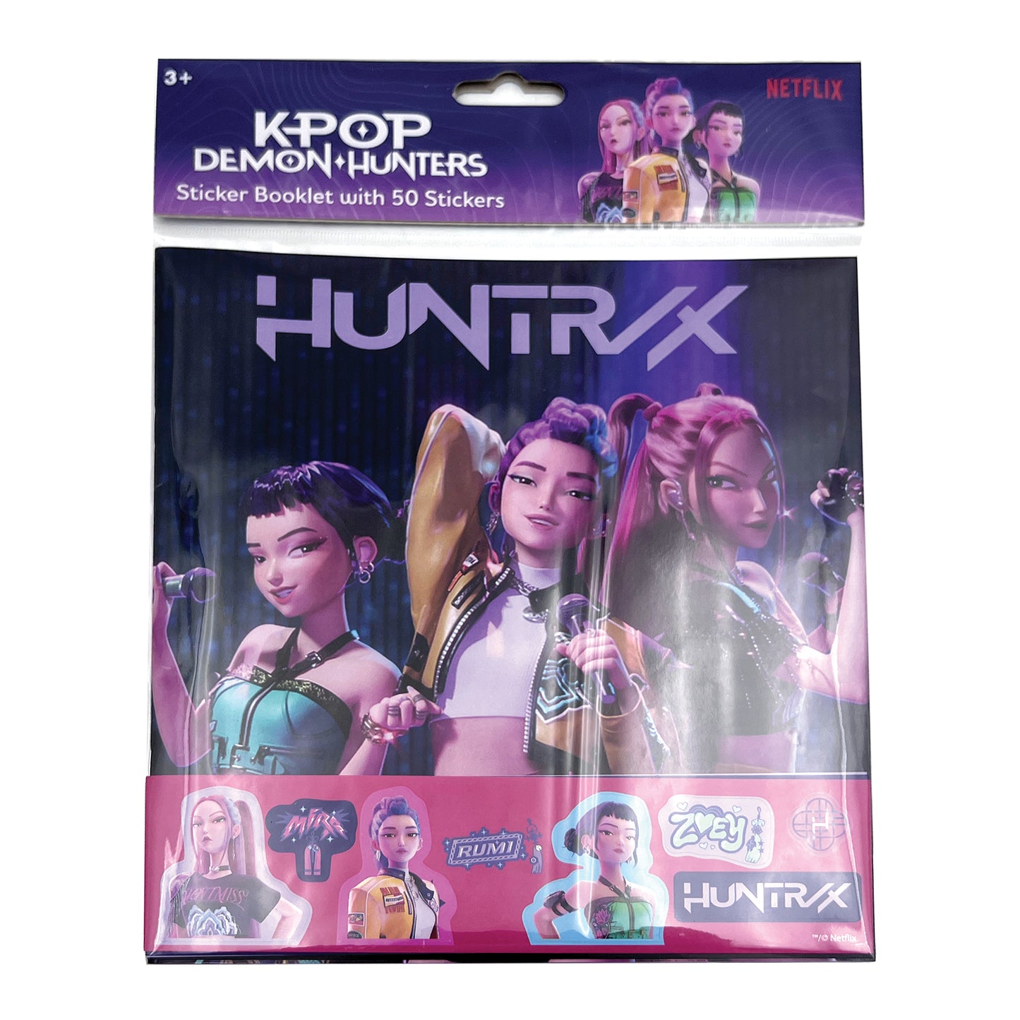 Άλμπουμ με 25 αυτοκόλλητα K-Pop Demon Hunters