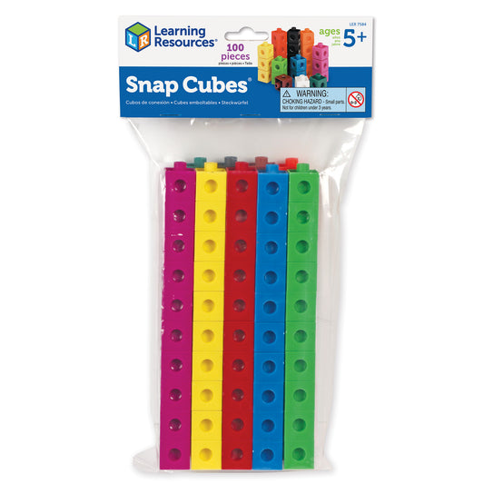 Snap Cubes Κυβάκια αριθμητικής, σετ των 100 - LER7584