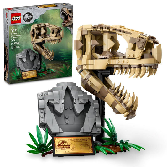 LEGO® Jurassic World Dinosaur Fossils: T-Rex Skull 76964