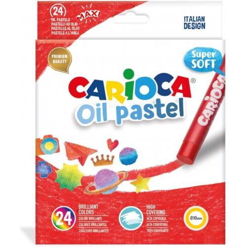 Carioca oil pastels 24 colors 43278