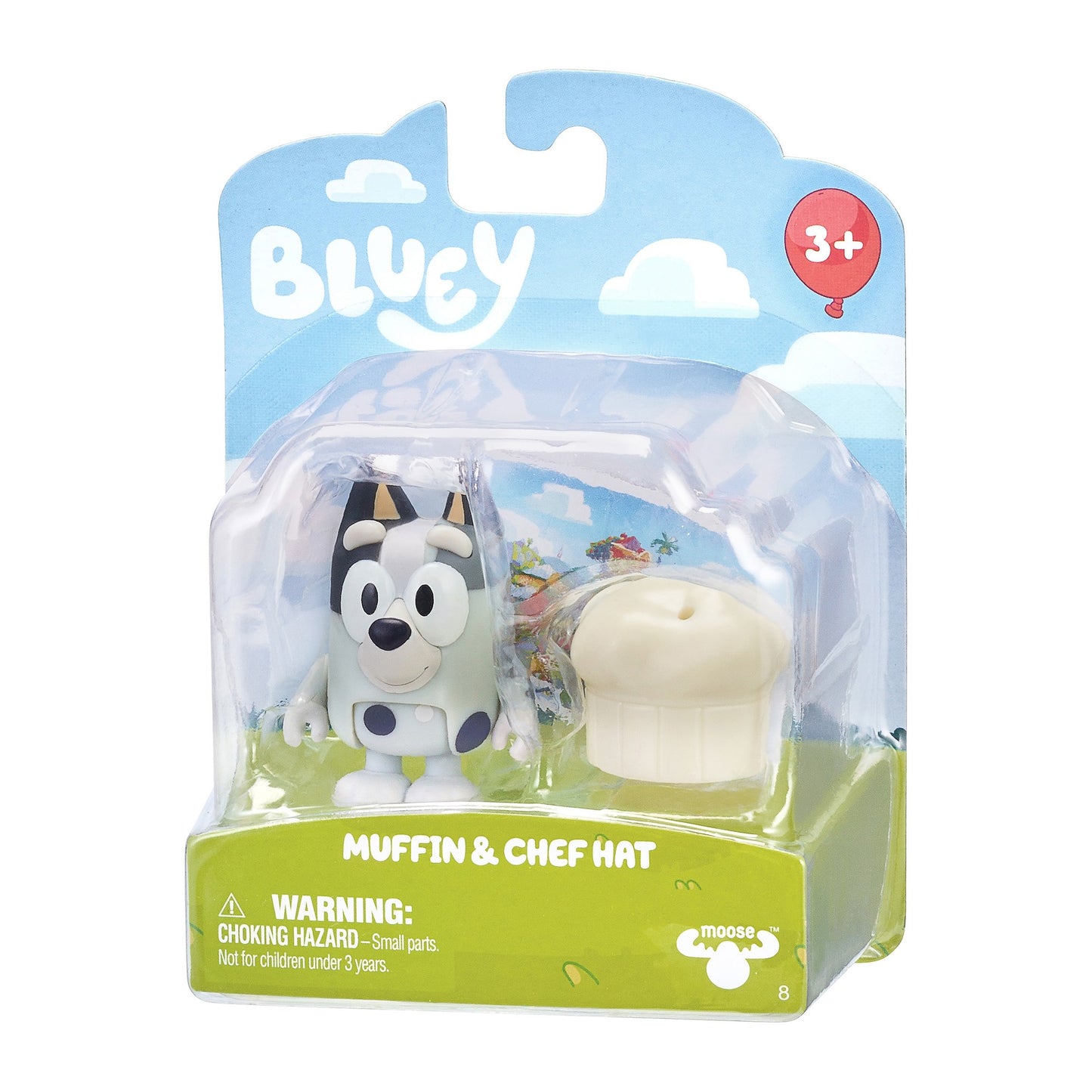Bluey figure - Muffin with chef's hat