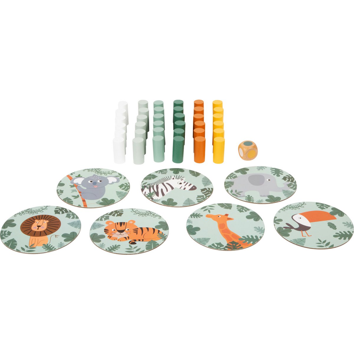 Ξύλινο επιτραπέζιο παιχνίδι στοίβαξης „Safari“