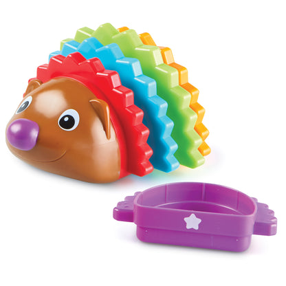 Spike the Fine Motor Hedgehog® Rainbow Stacker LER9105