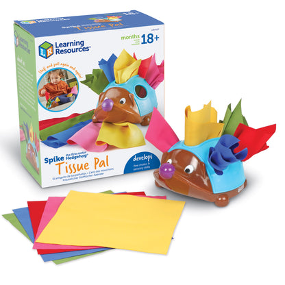 Spike the Fine Motor Hedgehog® Tissue Pal LER9137