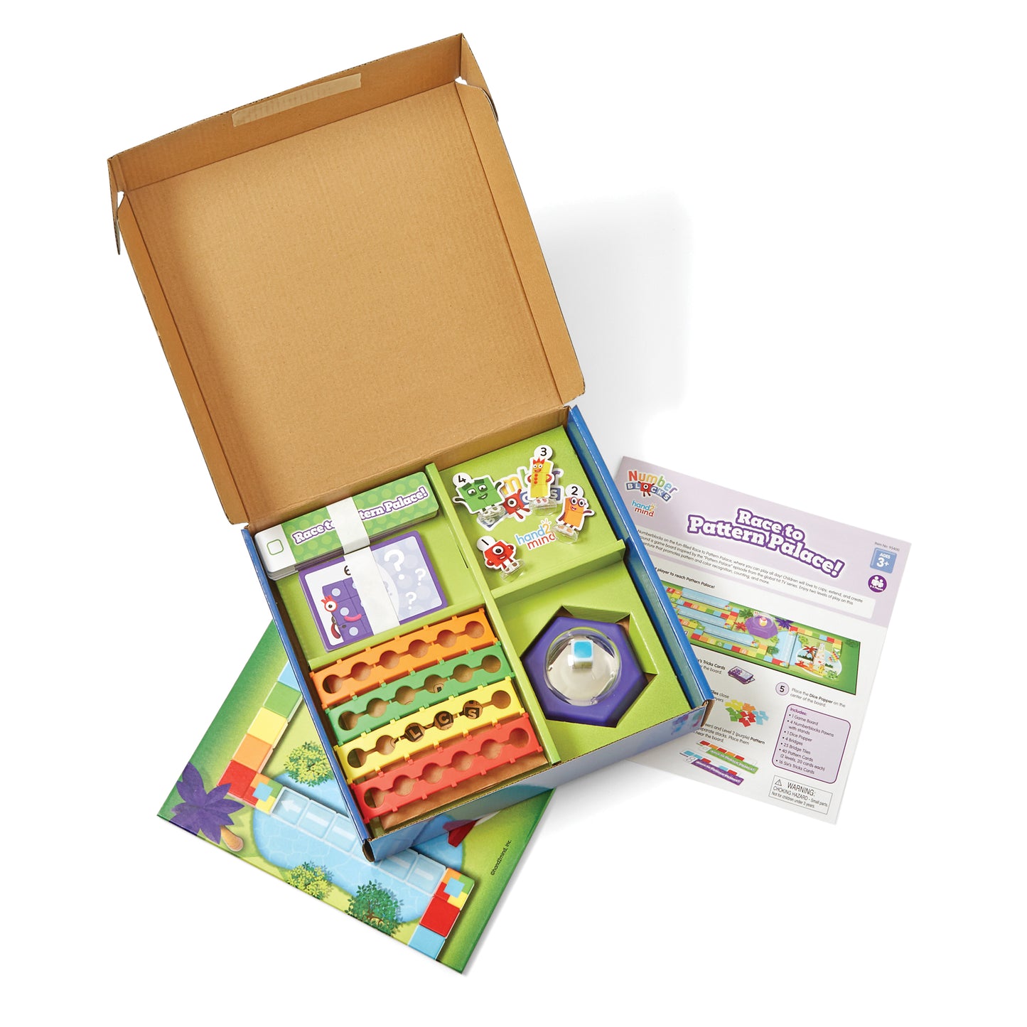 Επιτραπέζιο αριθμοκυβάκια Race to Pattern Palace-Learning Resources