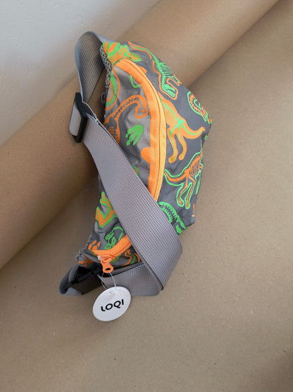 Τσάντα μέσης Mini bumbag Loqi Skeleton reflective