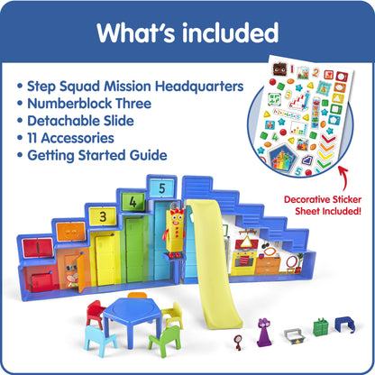 Numberblocks® Step Squad Mission Headquarters HM95404 