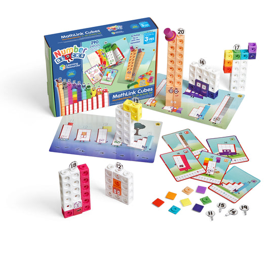 Αριθμοκυβάκια 11-20, σετ δραστηριοτήτων MathLink®Cubes LSP0950-UK