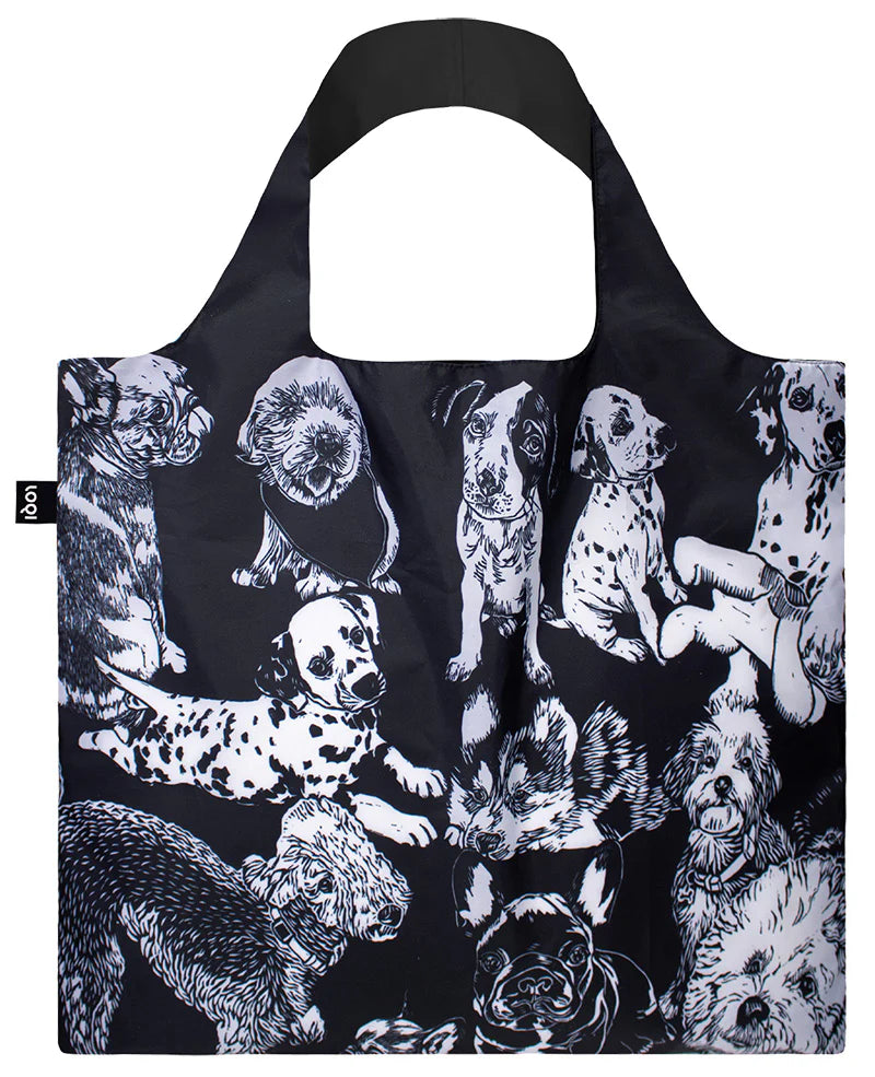 Τσάντα ώμου πολλαπλών χρήσεων Loqi Red Poppy Bee Dogs