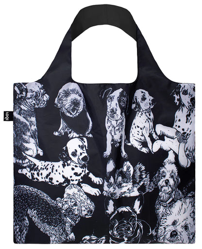 Τσάντα ώμου πολλαπλών χρήσεων Loqi Red Poppy Bee Dogs