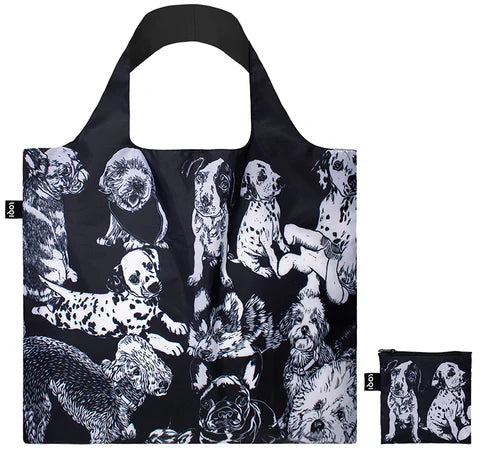 Τσάντα ώμου πολλαπλών χρήσεων Loqi Red Poppy Bee Dogs