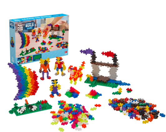 Βασικά χρώματα PLUS-PLUS τουβλάκια Learn to build