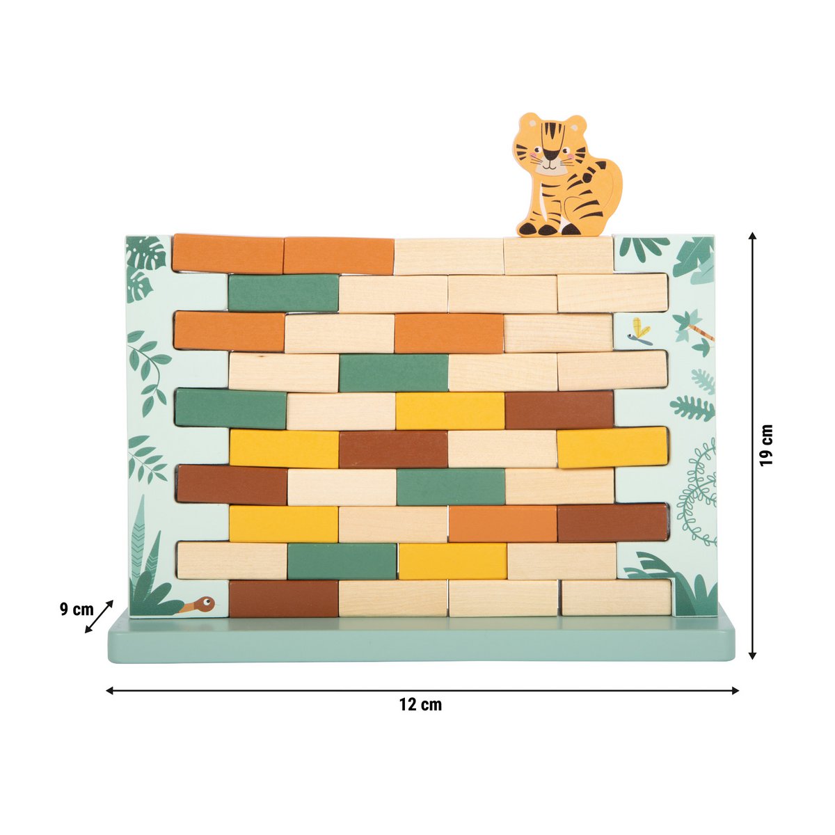 Ξύλινο παιχνίδι "Ετοιμόρροπος τοίχος"